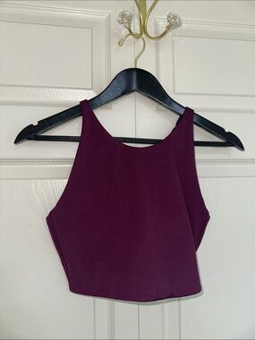 Girlfriend Collective - Women's Plum High-Neck Sportsbra